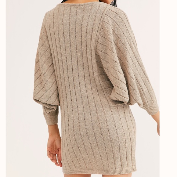 NWT Free People Mauna Kea Sweater Mini Dress - Picture 4 of 5